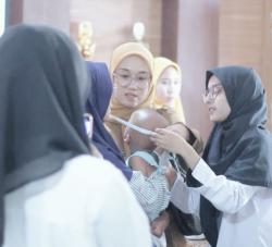 Peringati HKN 2025, Ratusan Balita di Rengasdengklok Jalani Skrining Kesehatan Lengkap