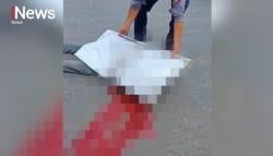 Pengendara Scoopy Tewas setelah Tabrakan dengan Truk Tangki LPG di Jembatan Kembar Gowa