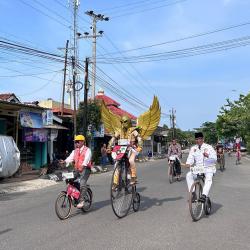 Ngonthel Bumi Kartini ke-2 Perkuat Sport Tourism Jepara, Diikuti Ratusan Onthelis Lintas Provinsi