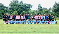Darul Amanah Football Academy Tanding Lawan Timnas U-17