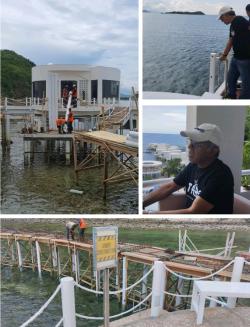 Kadis DLHK NTT Tinjau Pembangunan 69 Resort & Beach Club, Pastikan Izin Lingkungan Berproses