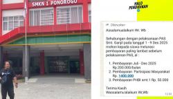 Viral Dugaan Pungutan di SMKN 1 Ponorogo Bikin Heboh Wali Murid, Segini Jumlahnya
