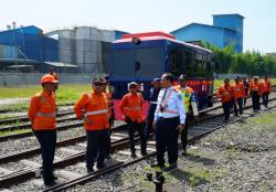 Jelang Nataru, KAI Daop 8 Surabaya Lakukan Inspeksi Lintas