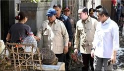 Bencana Maut Sumatera, Prabowo Terjun ke Tapteng Janjikan Kebut Bantuan untuk Para Korban