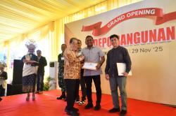 Respons Pertumbuhan Properti dan Infrastruktur, Depo Bangunan Buka Gerai di Pekanbaru