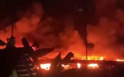 Kronologi Kebakaran Hebat Gudang Pabrik PT Dua Kelinci Pati