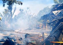 Duh! Lima Ekor Kambing Milik Mulyono Mati Terpanggang Dalam Kandang Yang Terbakar di Klampok Godong