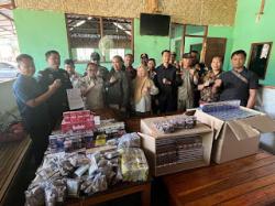 Razia Rokok Ilegal di Sumbawa, Satgas BKC Ungkap Temuan Mengejutkan