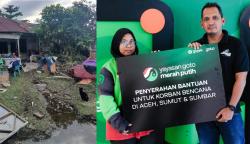 GoTo dan YGMP Siaga Bantu Pemulihan Mitra Pengemudi di Daerah Banjir