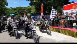 Wujud Kehadiran Negara Hingga Tapal Batas TNI Serahkan 3.500 Paket Bingkisan Jelang Nataru