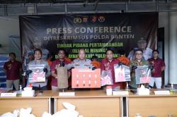 Operasi Besar! Jaringan Tambang Ilegal di Banten Dibongkar Polda, Excavator hingga Pengolahan Emas