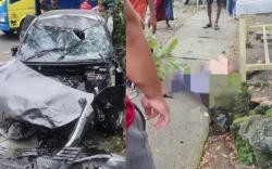Mendadak Oleng, Mobil Tabrak Motor di Baureno: 1 Orang Tewas, Satu Kritis