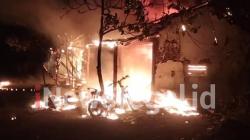 4 Kios dan 5 Motor di Kota Tegal Ludes Terbakar