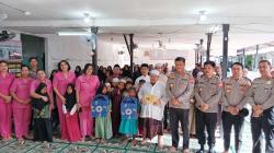 Polda Kalteng dan Bhayangkari Gelar Anjangsana Natal Ke Panti Asuhan di Palangkaraya