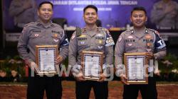 Ungkap Tabrak Lari, Tiga Personel Polres Tegal Terima Penghargaan