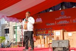 Gubernur Elisa Geram, Hentikan Pembagian Door Prize, Sentil Panitia Tak Libatkan Masyarakat