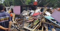 Pembongkaran Ratusan Bangli di Sempadan Sungai Padek Serang Ricuh 47 KK Sudah Direlokasi ke Rusunawa