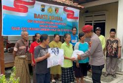 Sat Reskrim Polres Grobogan Gelar Bakti Sosial HUT ke 78 Reserse Polri, Bagikan Sembako di Kuripan P
