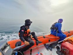 Upaya Pencarian Nelayan Hilang di Perairan Desa Pulau Dua Terus Dilakukan