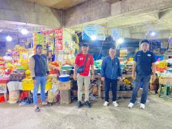 Satgas Pangan Polres Gowa dan Disperindag Cek Harga Beras di Pasar Minasa Maupa