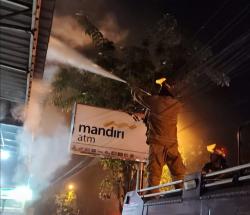 Bangunan Salah Satu Bank di Wirosari Nyaris Terbakar, Ini Penyebabnya