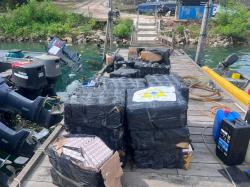 Kapal Penyelundup 414 Ribu Batang Rokok Ilegal Ditangkap di Perairan Teluk Bintan, Nakhoda Kabur