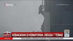 BREAKING NEWS Kebakaran Mengerikan di Gedung Sewa Drone Kemayoran, Diduga 7 Orang Tewas!