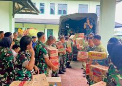 Kodam Diponegoro Kirim Bantuan Kemanusiaan untuk Korban Bencana di Aceh dan Sumatera