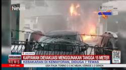 Kebakaran di Kemayoran Api Diduga Berasal dari Baterai yang Terbakar