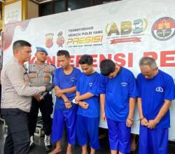4 Komplotan Ganjal ATM Lintas Provinsi Diciduk, Satu Pelaku Masih Diburu Polres Cirebon Kota