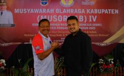 Putra Bupati Pertama Naik Tahta: Arief Hikmawan Terpilih Aklamasi Pimpin KONI Pangandaran!