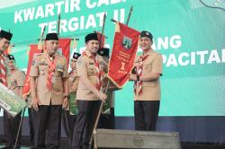 Pramuka Lumajang Raih Predikat Kwarcab Terbaik se-Jawa Timur