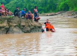 BPBD Ungkap Kronologi Pelajar Hanyut di Sungai Cisanggarung, Korban Belum Ditemukan