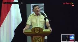 Menhan Sjafrie Berapi-api saat Pidato di Unhas: Serang Itu Korupsi!