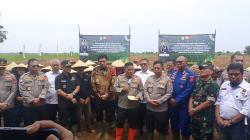 Polri Giatkan Program Swasembada Pangan, Tanam Jagung di Lahan 150 Hektare Indramayu