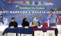 PAMA BPOP Edukasi Ratusan Siswa Balikpapan Soal Anti Narkoba dan Bahaya HIV/AIDS