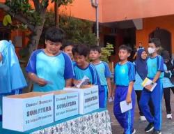 Siswa SD Kumpulkan Uang Saku untuk Bantu Korban Bencana di Sumatera