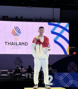 Pegawai Lapas Terbuka Ciangir Sumbang Emas untuk Indonesia di SEA Games 2025 Bangkok