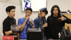 Unik! Sekata Kopi dan Shanghai Karate Club Rilis Kopi Americano Plus Musik