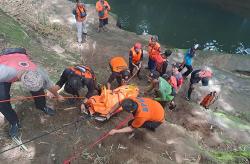 Pemancing Hanyut di Sungai Boyong Sleman Ditemukan Tewas