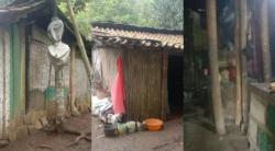 Miris! Rumah Roboh Sejak 5 Tahun Lalu, Keluarga Taswan Masih Bertahan di Gubuk Samping Rumah