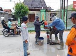 DPUPR Grobogan Lakukan Pemeriksaan dan Uji Mutu Beton Paket Pekerjaan Jalan Tahun 2025