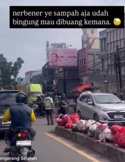 Tangsel Terancam Krisis Kebersihan, Emak-Emak Punya Ide Gokil: Kirim Sampah ke Kantor Wali Kota