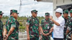 Pangdam XXII/TB Dampingi Sekjen Kemhan Tinjau Pembangunan Mayonif TP di Kalteng