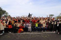 Ratusan Wisatawan Wonosobo Ramaikan Kawasan Pantai Dewaruci Purworejo