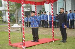 Wagub Salim Sentil Disiplin ASN Pemprov Sulbar, Telat dan Ngobrol Saat Upacara