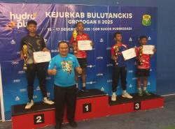 Peserta Kejurkab Bulutangkis Grobogan Jilid II Membeludak, PBSI Komitmen Dalam Pembinaan Atlet