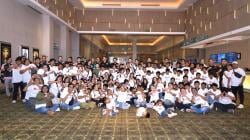 140 Anak Yatim Rasakan Momen Spesial Nonton Bareng Jelang Akhir Tahun