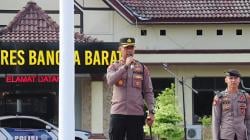 Operasi Lilin Menumbing Digelar, Polres Bangka Barat Siagakan 132 Personel Amankan Nataru 2025-2026