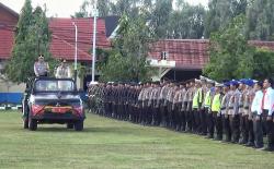 Polda Kalteng Gelar Apel Operasi Lilin Telabang 2025 untuk Pengamanan Natal dan Tahun Baru